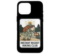 Custodia per iPhone 16 Pro Max Immediato Rimpianto Escursionismo Club Trekking Camper Sentieri