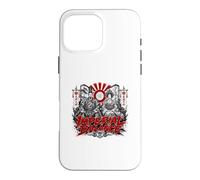 Custodia per iPhone 16 Pro Max Imperiale Equilibrio Samurai Imperatrice Imperatrice Sol Levante