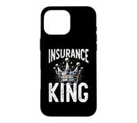 Custodia per iPhone 16 Pro Max Insurance King CSR Claims Adjuster Services Gift For Him