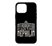 Custodia per iPhone 16 Pro Max Introverso ma disposto a discutere di Nephilim