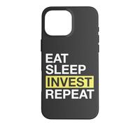 Custodia per iPhone 16 Pro Max Investing Lover Eat Sleep Invest Repeat