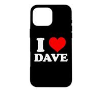 Custodia per iPhone 16 Pro Max Io cuore Dave