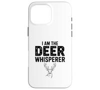 Custodia per iPhone 16 Pro Max Io sono il cervo che sussurra amante della natura