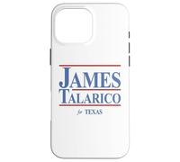 Custodia per iPhone 16 Pro Max James Talarico Texas Retro Vintage