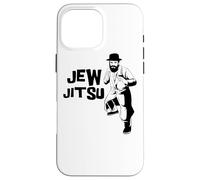 Custodia per iPhone 16 Pro Max Jitsu Jiu Jitsu Ebrei Rabbino Ebreo Ebraismo ebraico