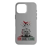 Custodia per iPhone 16 Pro Max Juneteenth Freedom Day From Chains to Change