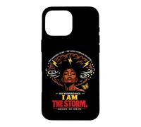 Custodia per iPhone 16 Pro Max Juneteenth She Whispered I Am The Storm Womens Black History