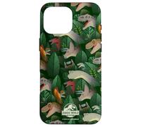 Custodia per iPhone 16 Pro Max Jurassic World Dinosaurs in the Wild All-Over Print