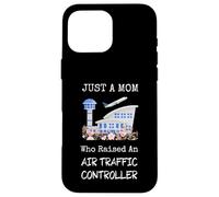 Custodia per iPhone 16 Pro Max Just Mom sollevato controllore del traffico aereo
