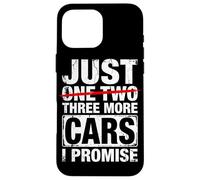 Custodia per iPhone 16 Pro Max Just One More Car I Promise - Garage divertente per appassionati di auto