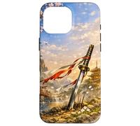Custodia per iPhone 16 Pro Max Katana Tribute - Spada Samurai Giapponese, Onore & Serenità