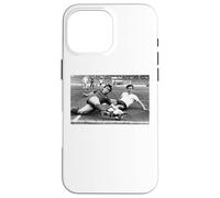 Custodia per iPhone 16 Pro Max Kenny Dalglish Liverpool Man Utd 1982 Mondiali di calcio