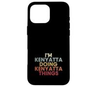 Custodia per iPhone 16 Pro Max Kenyatta Name Kenyatta Personalized Name First Given
