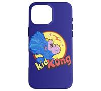Custodia per iPhone 16 Pro Max King Kong Skull Island Kid Logo Carino Film MonsterVerse Team