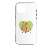 Custodia per iPhone 16 Pro Max Kiwi Bird è innamorato Kiwi Fruit Animal