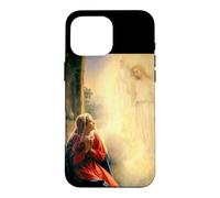 Custodia per iPhone 16 Pro Max L Annunciazione di Maria e Angelo Dipinto Carl Bloch 1887