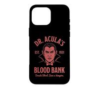 Custodia per iPhone 16 Pro Max La Banca del Sangue del Dr. Acula - Dracula Spooky Vampire Halloween