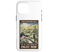 Custodia per iPhone 16 Pro Max La chiamata del tuo paese - Poster dell'esercito britannico 1915