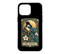 Custodia per iPhone 16 Pro Max La gazza Corvid Birdwatching Bird Lover