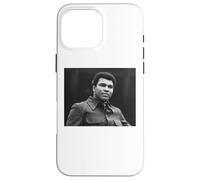 Custodia per iPhone 16 Pro Max La leggenda del pugilato dei pesi massimi Muhammad Ali a Londra 1974