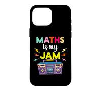 Custodia per iPhone 16 Pro Max La matematica è la mia marmellata anni '80 anni '90 retrò insegnanti giorno carino donne