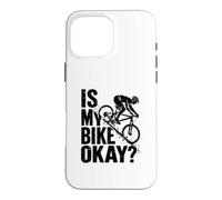Custodia per iPhone 16 Pro Max La mia bici va bene umorismo ciclista