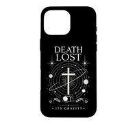 Custodia per iPhone 16 Pro Max La morte ha perso la sua gravità Celeste Cristiana Croce Design