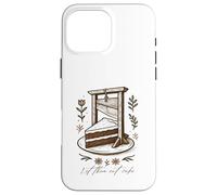 Custodia per iPhone 16 Pro Max Lascia che mangiano la torta Regina di Francia ghigliottina