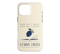Custodia per iPhone 16 Pro Max Leggi un romanzo The Lemon Twist Book Lover Reader
