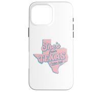 Custodia per iPhone 16 Pro Max Lei è del Texas, posso dirlo a Cowgirl