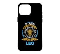 Custodia per iPhone 16 Pro Max Leo Zodiac Astrology Horoscope July August Birthday