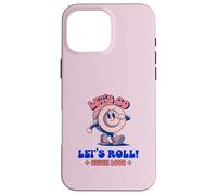 Custodia per iPhone 16 Pro Max Let's Go Let's Roll Sushi Love (Grafica divertente)