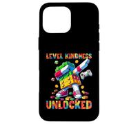 Custodia per iPhone 16 Pro Max Level Kindness Unlocked Master Builder Gamer Boys Teacher