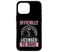 Custodia per iPhone 16 Pro Max Licenza ufficiale per Drive Girls New Drivers License Girl