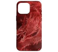 Custodia per iPhone 16 Pro Max L'ira polmonare sospesa del drago rosso
