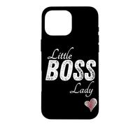 Custodia per iPhone 16 Pro Max Little Boss Lady Bambino Bambini Ragazza Carino