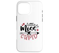 Custodia per iPhone 16 Pro Max Little Miss Cupid - Divertente San Valentino da donna e ragazza