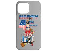 Custodia per iPhone 16 Pro Max Looney Tunes Bugs and Friends 4th of July