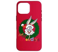 Custodia per iPhone 16 Pro Max Looney Tunes Holiday Bugs Bunny
