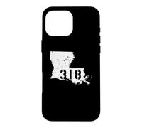Custodia per iPhone 16 Pro Max Louisiana 318 Codice Area Souvenir dell'orgoglio dello stato meridionale