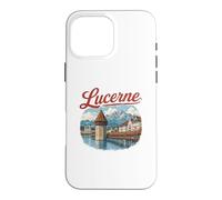 Custodia per iPhone 16 Pro Max Lucerna Svizzera Souvenir Lucerna