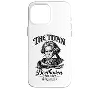 Custodia per iPhone 16 Pro Max Ludwig van Beethoven Il Titano Musica Classica