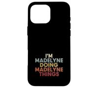 Custodia per iPhone 16 Pro Max Madelyne Name Madelyne Personalized Name First Given