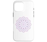 Custodia per iPhone 16 Pro Max Mandala Energia Sacra Yoga Prana Art Mantra Om Good Vibe