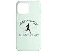 Custodia per iPhone 16 Pro Max MARATONA MA SEI MORTO? Pheidippides 490 BC Running Meme