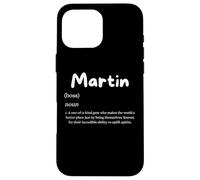Custodia per iPhone 16 Pro Max Martin Definition Personalized Golf Dad Costume For Martins