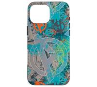 Custodia per iPhone 16 Pro Max Marvel Avengers Black Widow e Iron Man fumetti
