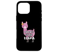 Custodia per iPhone 16 Pro Max Matching Mother Daughter Mamas Little Llama