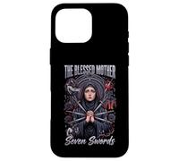 Custodia per iPhone 16 Pro Max Mater Dolorosa Madonna Addolorata Maria Cattolica