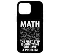 Custodia per iPhone 16 Pro Max Math The First Step Is Admitting You Have A Problem Algebra